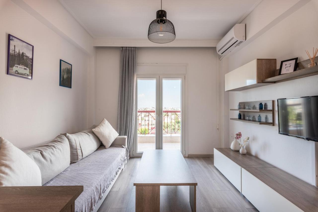 Minimalist Apartments W/ View Salonicco Esterno foto